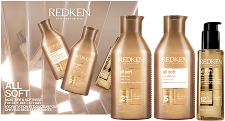 Redken All Soft lote de regalo para cabello seco