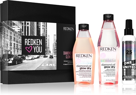 Redken Diamond Oil Glow Dry Geschenkset (für mattes Haar)