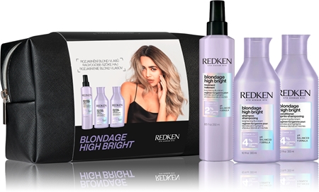 Redken Blondage High Bright Dāvanu komplekts (balinātiem vai krāsotiem matiem)
