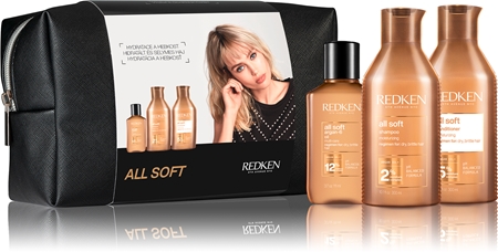 Redken All Soft dovanų rinkinys (sausiems ir lūžinėjantiems plaukams ...