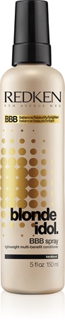 Redken Blonde Idol spray suave multifuncional para cabello rubio
