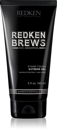 Redken Brews екстра силен гел за здрави прически с блясък