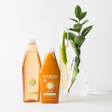 Redken Nature+Science All Soft hydratisierendes Shampoo für trockenes und beschädigtes Haar