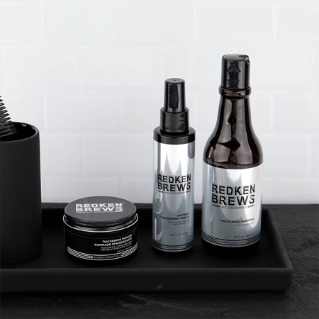 Redken Brews Förtjockande schampo för fint hår