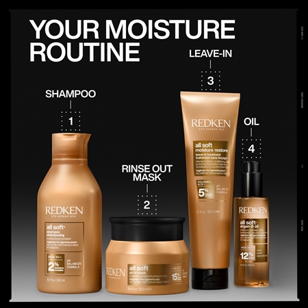 Redken All Soft máscara de hidratação profunda para cabelo seco
