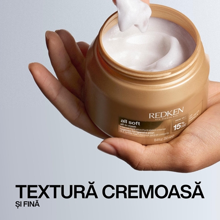 Redken All Soft mască de hidratare profundă pentru par uscat