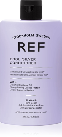 REF Cool Silver Conditioner geltonus atspalvius neutralizuojantis drėkinamasis kondicionierius