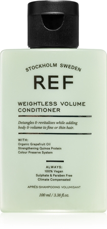REF Weightless Volume Conditioner kondicionér pro jemné a zplihlé vlasy pro objem od kořínků