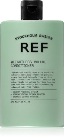 REF Weightless Volume Conditioner Balsam för fint och slappt hår För volym från rötterna