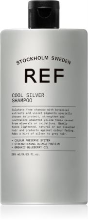 REF Cool Silver Shampoo Silbershampoo neutralisiert gelbe Verfärbungen