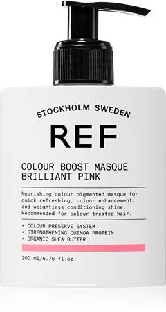 REF Colour Boost Masque nežna hranilna maska brez permanentnih barvnih pigmentov