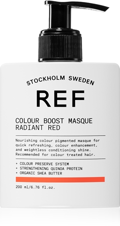 REF Colour Boost Masque jemná vyživující maska bez permanentních barevných pigmentů