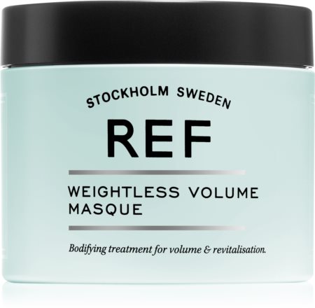 REF Weightless Volume Masque tiefenwirksame feuchtigkeitsspendende Maske für glänzendes und geschmeidiges Haar