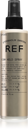 REF Firm Hold Spray N°545 Juukselakk - tugev hoidvus ilma aerosoolita