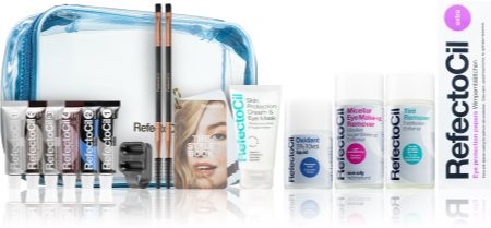 RefectoCil Starter Kit Basic Colours Koristeellinen Kosmeettinen Sarja (Silmäripsille ja Kulmakarvoille) Ammattikäyttöön