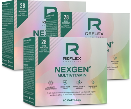 Reflex Nutrition Nexgen® Multivitamin kapsle s multivitamínovým komplexem