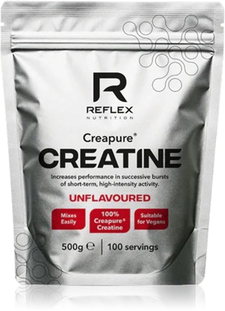 Reflex Nutrition Creapure Creatine wspomaganie budowania masy mięśniowej