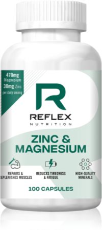 Reflex Nutrition Zinc & Magnesium kapsułki dla prawidłowego funkcjonowania organizmu