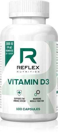 Reflex Nutrition Vitamin D3 100 pcs kapsułki z witaminą D