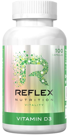 Reflex Nutrition Vitamin D3 podpora normálneho stavu kostí a zubov