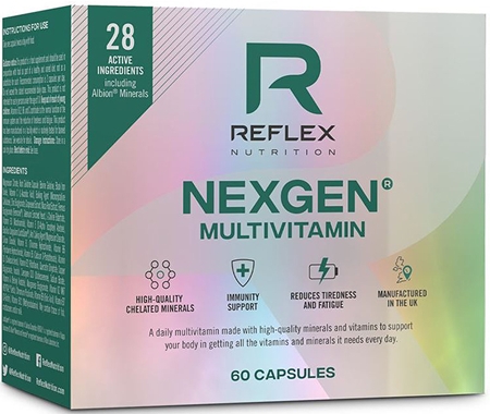 Reflex Nutrition Nexgen® Multivitamin kapsle s multivitamínovým komplexem