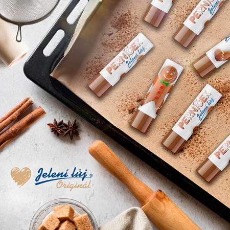 Regina Gingerbread lipbalm com sabor de gingerbread