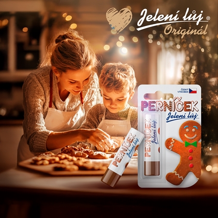 Regina Gingerbread lipbalm com sabor de gingerbread