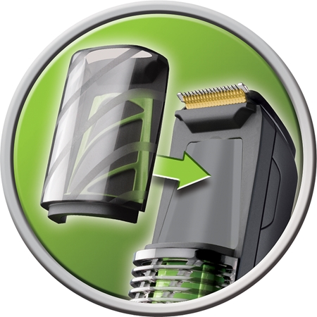 Remington Vacuum MB6850 trymer do brody z odkurzaczem