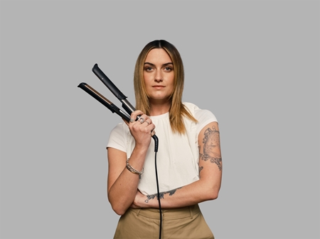 Remington ONE Straight and Curl S6077 Hair Straightener + sleeve