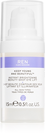 REN Keep Young And Beautiful™ żel pod oczy rozjaśniający z efektem liftingującym