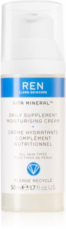 REN Vita Mineral creme hidratante e nutritivo para todos os tipos de pele