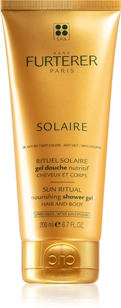 René Furterer Solaire nährendes Duschgel für haare und körper