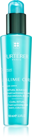 René Furterer Sublime Curl Juustesse jäetav hooldus lainelistele juustele