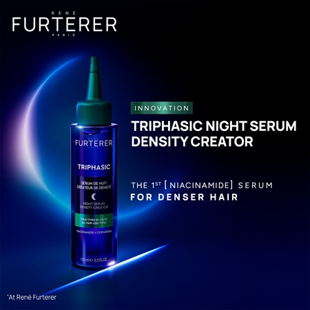 René Furterer Triphasic Night Serum serum na noc zwiększający gęstość włosów