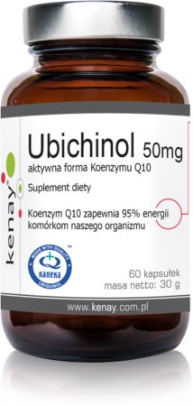 Kenay Ubichinol 50mg - Koenzym Q10 kapsułki z koenzymem Q10