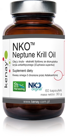 Kenay NEPTUNE KRILL OIL NKO™ kapsułki do wspomagania funkcji komórek mózgowych