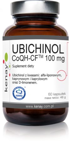 Kenay Ubichinol CoQH-CF™ 100 mg kapsułki z koenzymem Q10