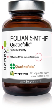 Kenay FOLIAN 5-MTHF Quatrefolic kapsułki na wzmocnienie odporności