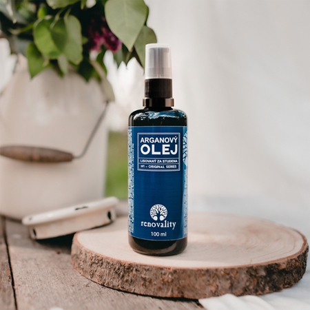 Renovality Original Series Cold-Pressed Argan Oil arcolaj minden bőrtípusra