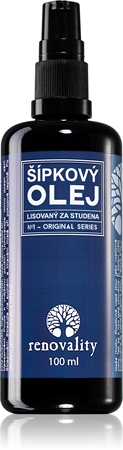 Renovality Original Series Šípkový olej lisovaný za studena olej pro suchou až velmi suchou pleť