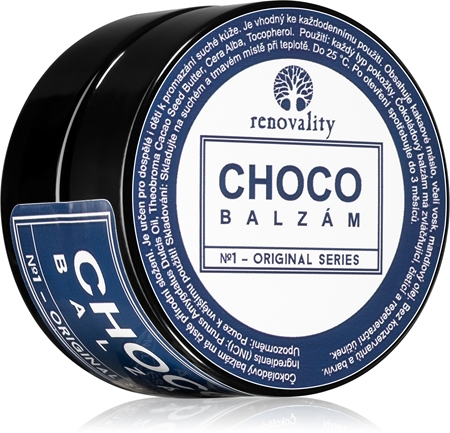 Renovality Original Series CHOCO telový balzam pre suchú pokožku