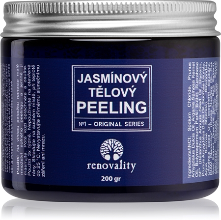 Renovality Original Series Jaśminowy peeling do ciała peeling do ciała