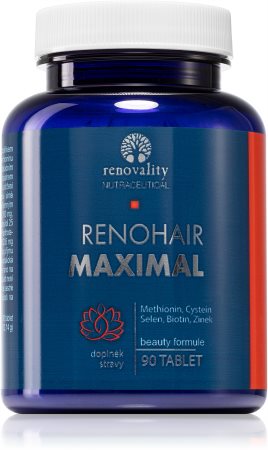 Renovality Renohair Maximal tablety pro posílení vlasů a nehtů