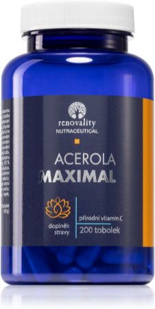 Renovality Acerola Maximal tobolky pro podporu imunitního systému, krásnou pleť a nehty