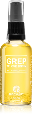 Renovality Crystal series Grapefruit Body Serum sérum corporal com efeito nutritivo
