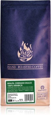 Renovality Coffee on fire Cerrado Dulce, 100% Arabica pražená zrnková káva