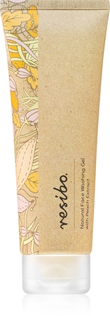 Resibo Natural Face Washing Gel with Peach Extract jemný zklidňující čisticí a odličovací gel