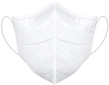 RespiPro White FFP2 respirators pašsterilizējošs