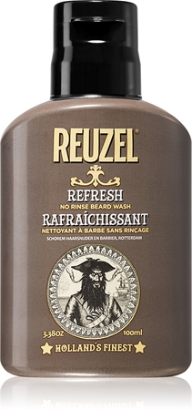 Reuzel Refresh No Rinse Beard Wash champô para a barba