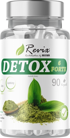 Revix Detox 6 Forte kapsle s detoxikačním účinkem